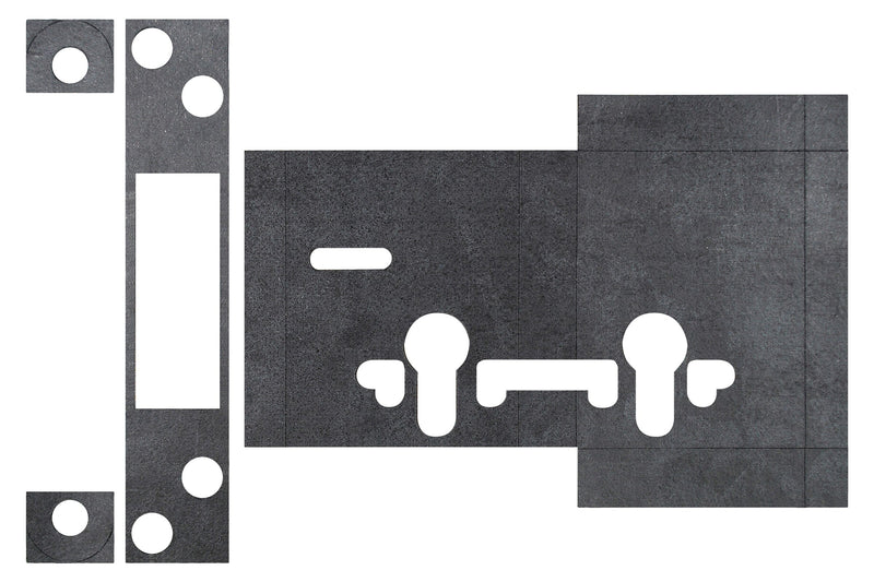 Atlantic Deadlock Euro & 5LK Intumescent Lock Kit FD30