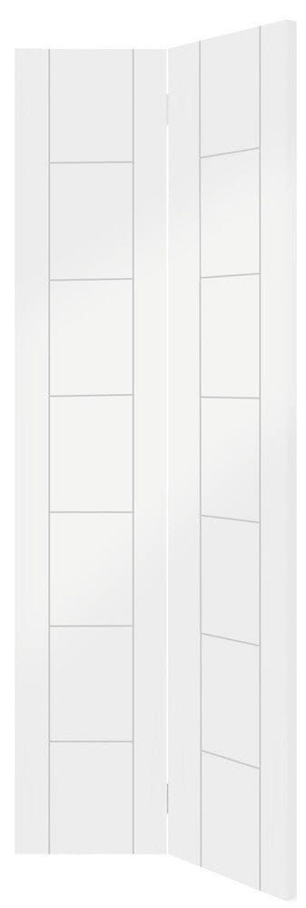 Palermo Original White Primed Internal Bi-Fold Door