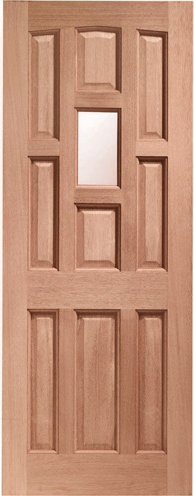York Single Glazed External Hardwood Door (Dowelled) with Obscure Glass