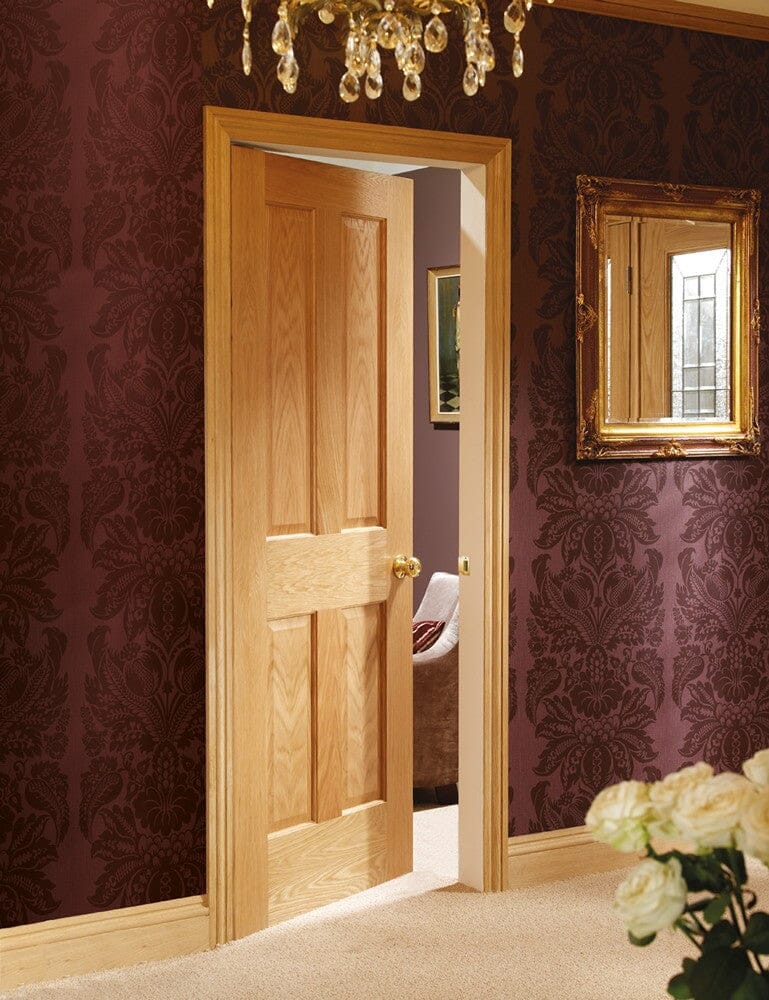 Victorian 4 Panel Internal Oak Door