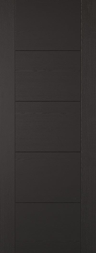 Black Laminated Vancouver Pre-Finished Internal Fire Door FD30