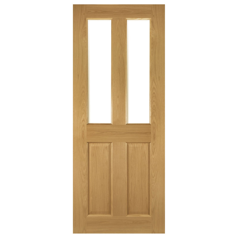 Bury Prefinished Oak Bevelled Glaze Internal Door