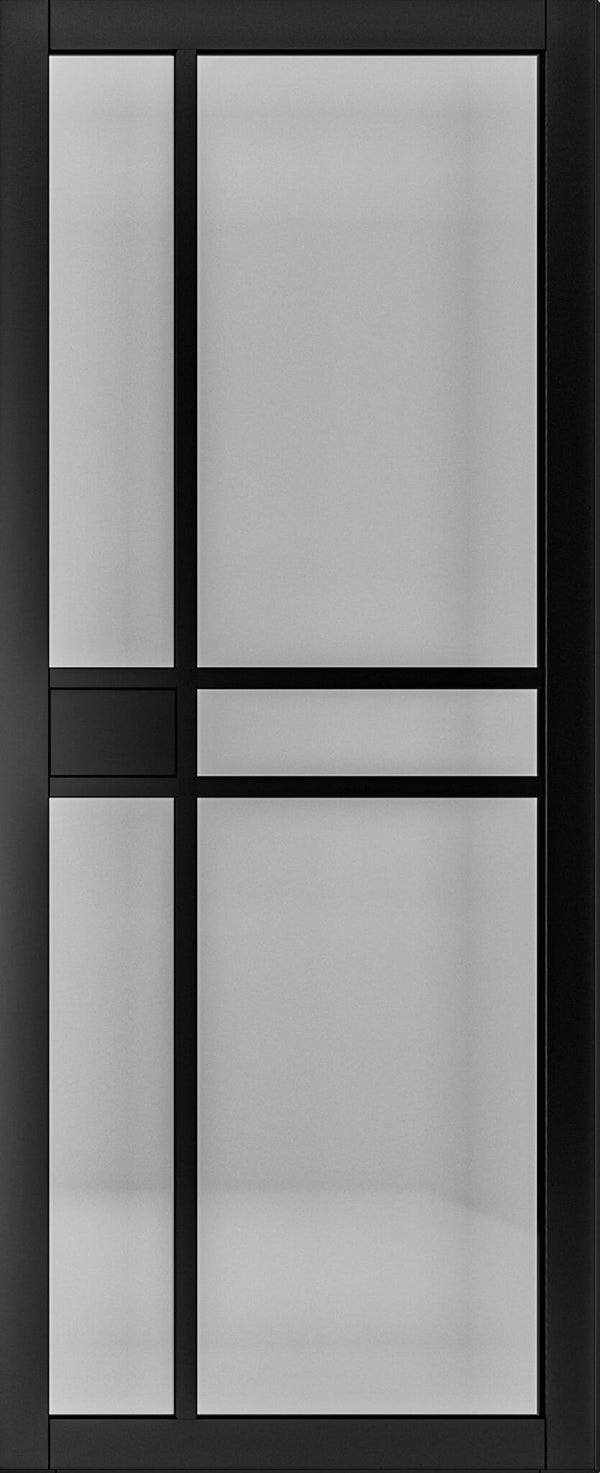 Dalston Black Primed Tinted Glaze Internal Door
