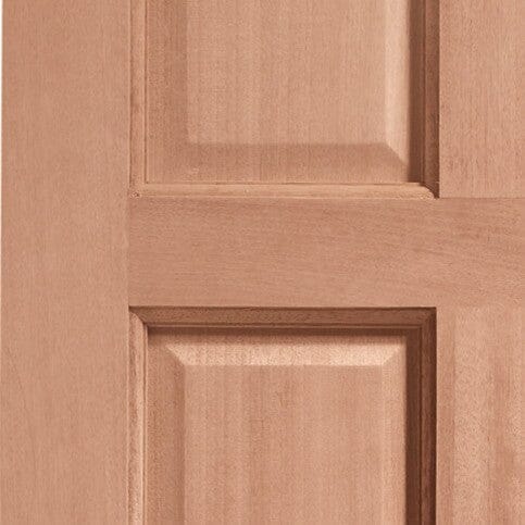 Colonial 6 Panel External Hardwood Door (Dowelled)