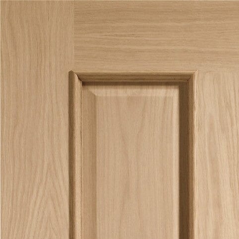 Victorian 4 Panel With Raised Mouldings Internal Oak Door