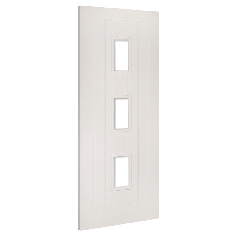 Ely White Primed Glazed (3L) Internal Door