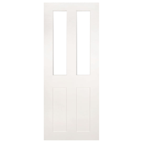 Eton White Primed Glazed Internal Door
