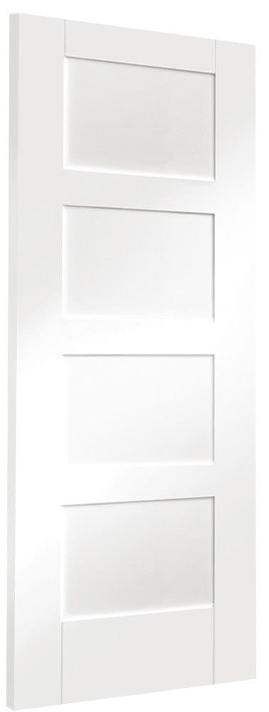 Shaker 4 Panel Internal White Primed Door