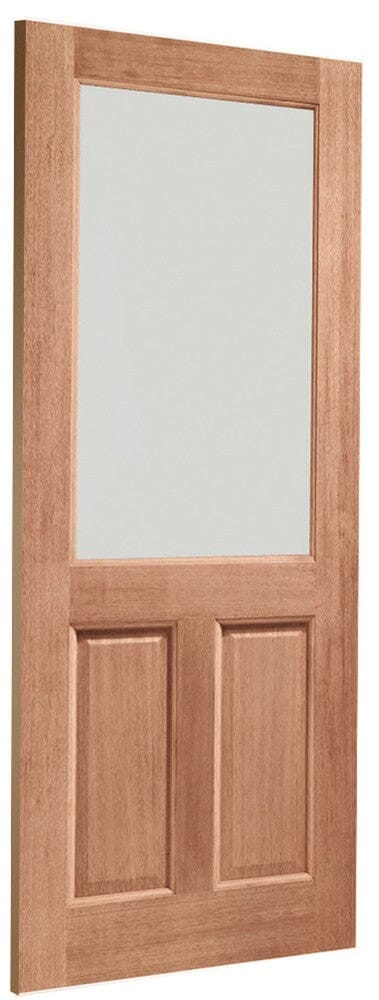 2XG Double Glazed External Hardwood Door (Dowelled) Clear Glass