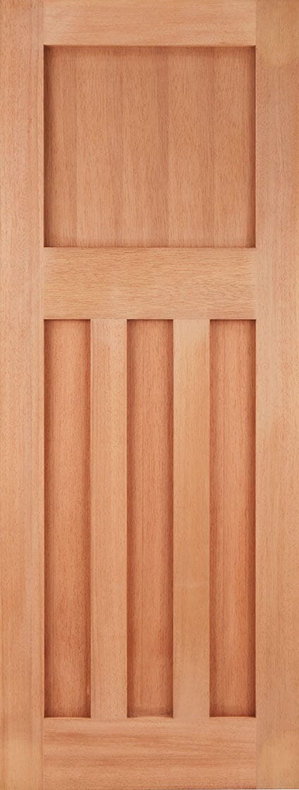 Hardwood DX30 Style Unfinished External Door