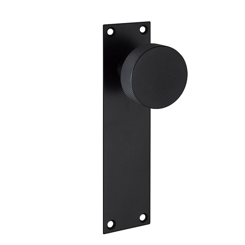 Zermatt Matt Black Handle Ironmongery