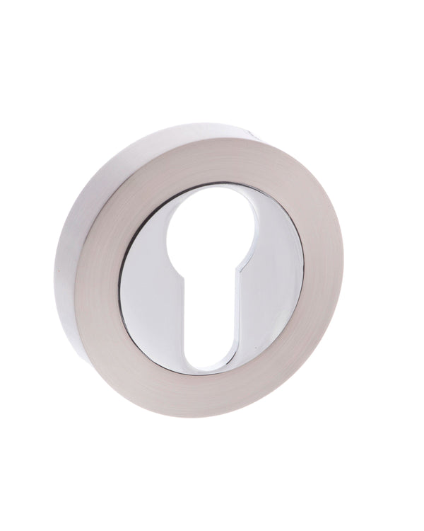 Mediterranean Euro Escutcheon Round Rose