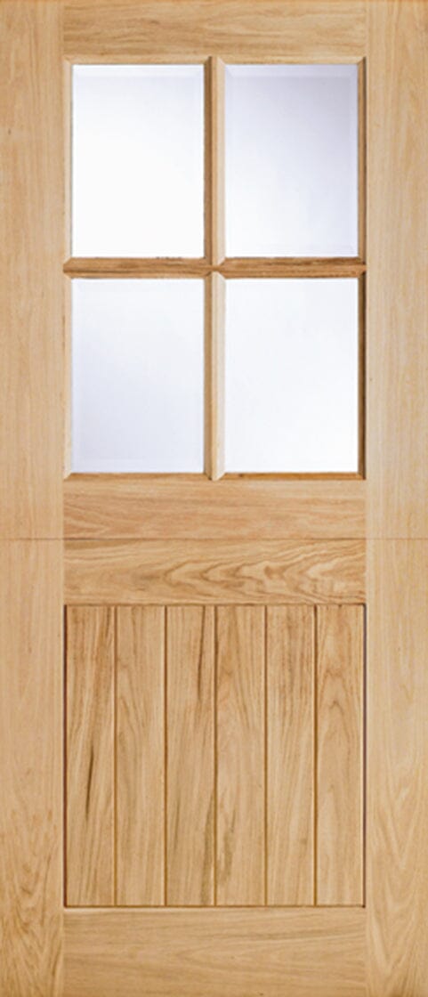 Oak Cottage Stable Glazed 4 Light External Door