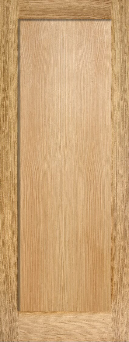 Oak Pattern 10 One Panel Internal Door