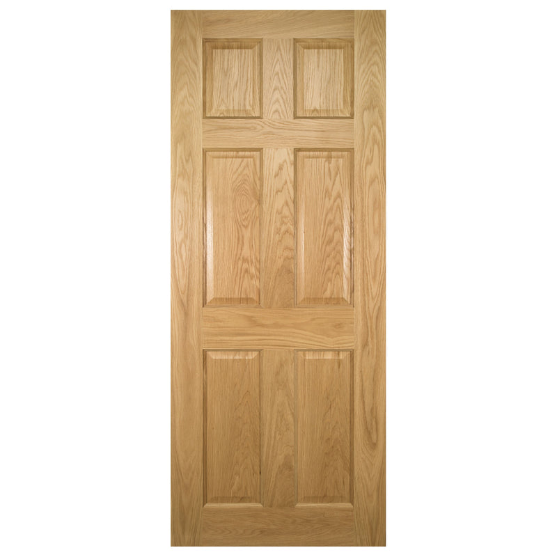 Oxford Prefinished Oak Internal Door Internal Door Deanta 
