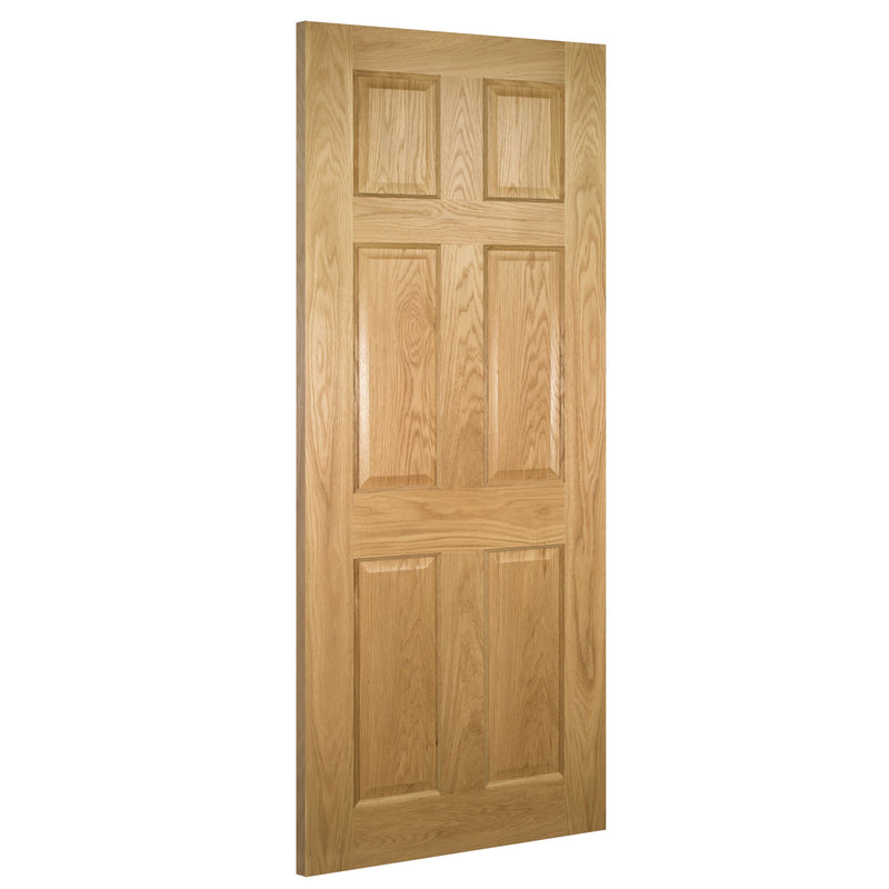 Oxford Prefinished Oak Internal Door