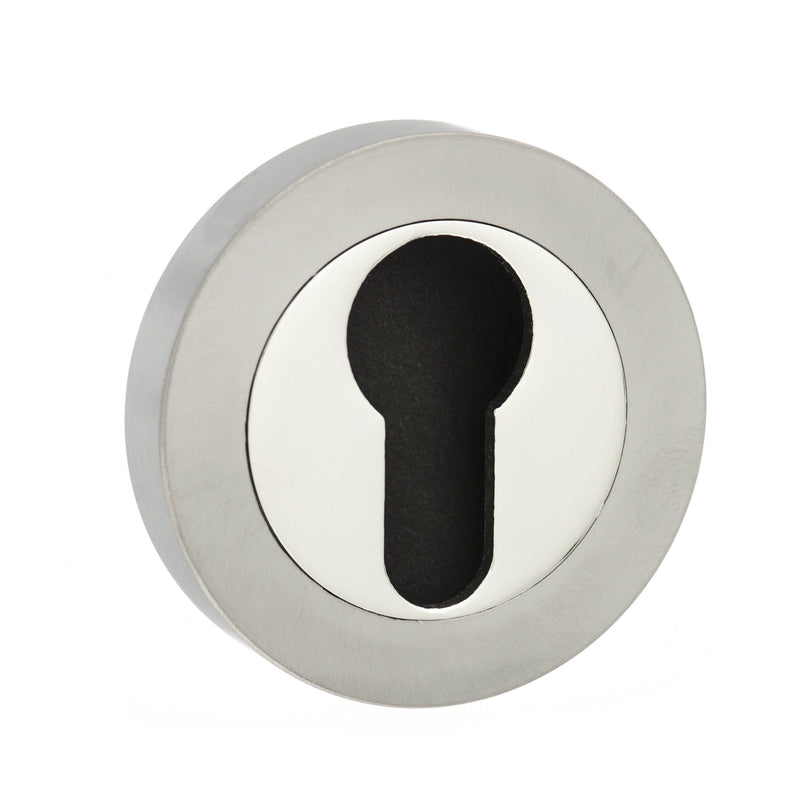 Senza Pari Euro Escutcheon Round Rose