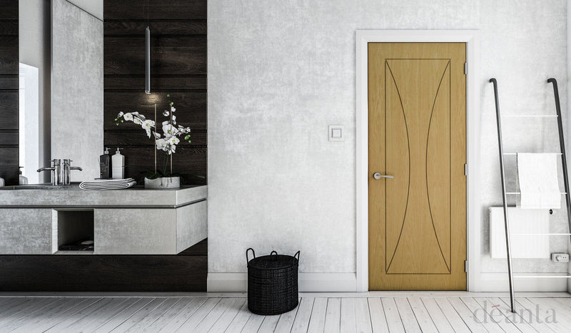 Sorrento Prefinished Oak Internal Door