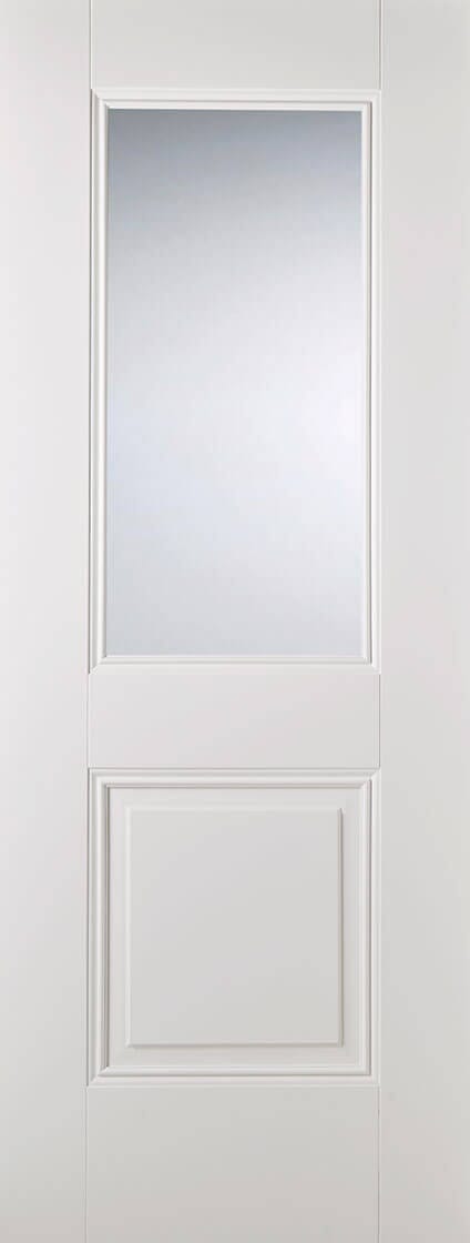 White Arnhem 1 Light Pre-Finished Internal Door