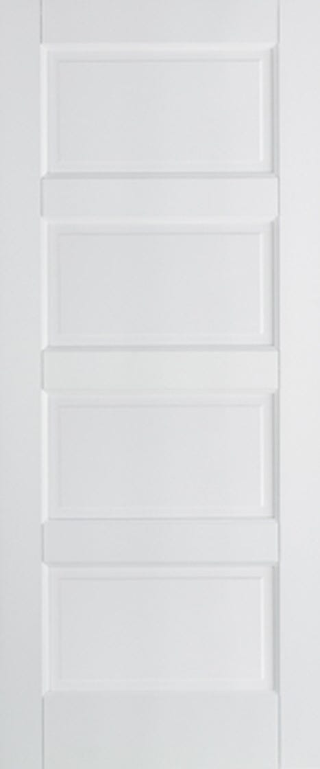 White Contemporary Primed Internal Fire Door FD30
