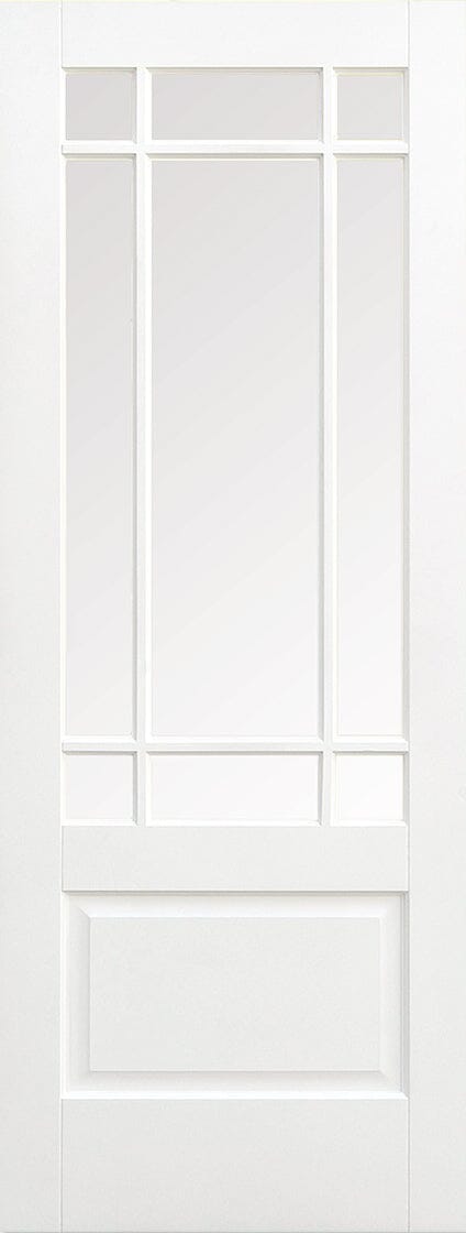 White Downham Glazed 9 Light Internal Door