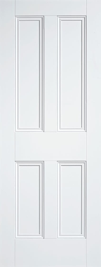 White Nostalgia 4 Panel Primed Internal Door