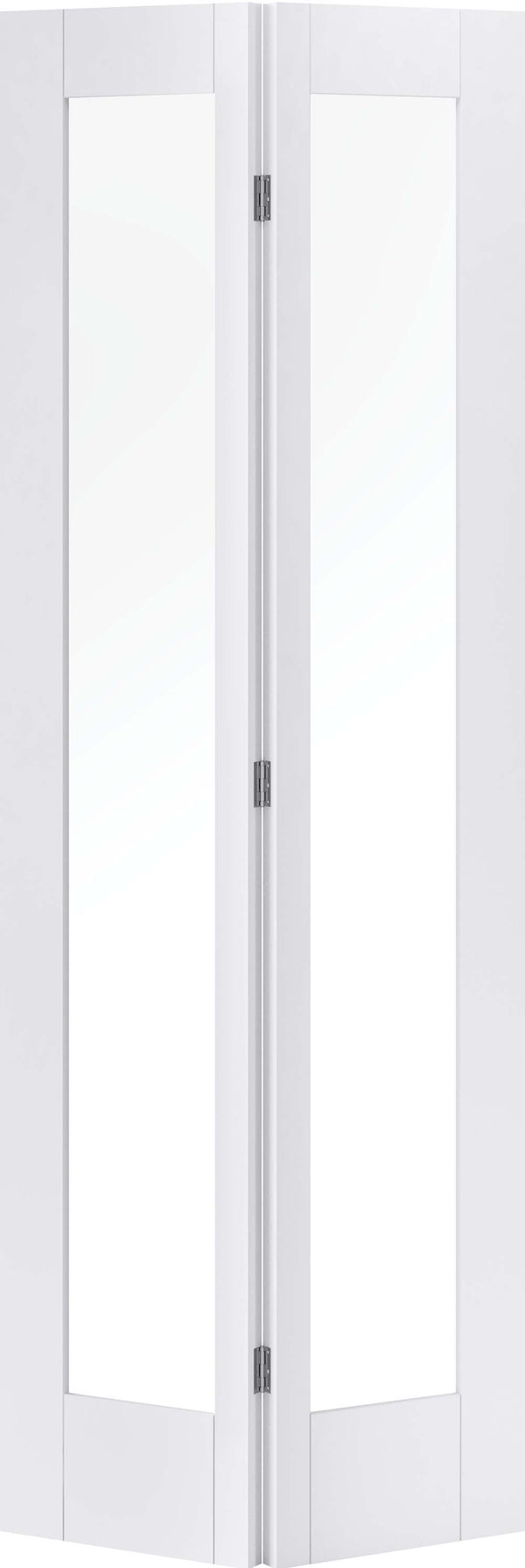 White Primed Pattern 10 Glazed Primed Internal Door