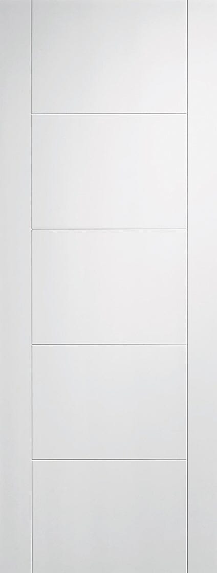 White Vancouver 5 Panel Internal Door